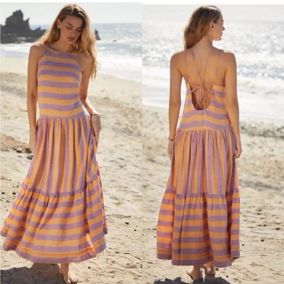 black and yellow maxi dress Designer Yellow Flowy Maxi Dress | Beach Maxi Dress